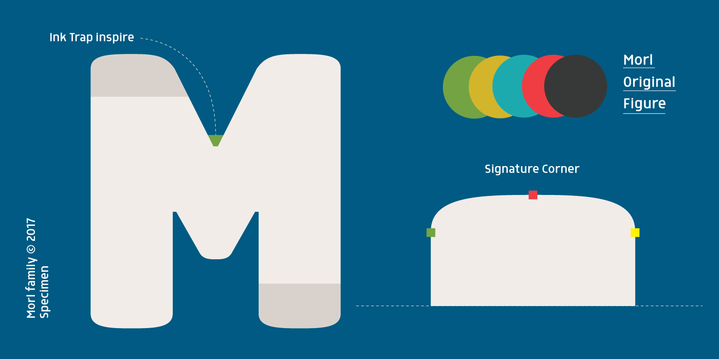 Пример шрифта Morl Rounded Extra Bold